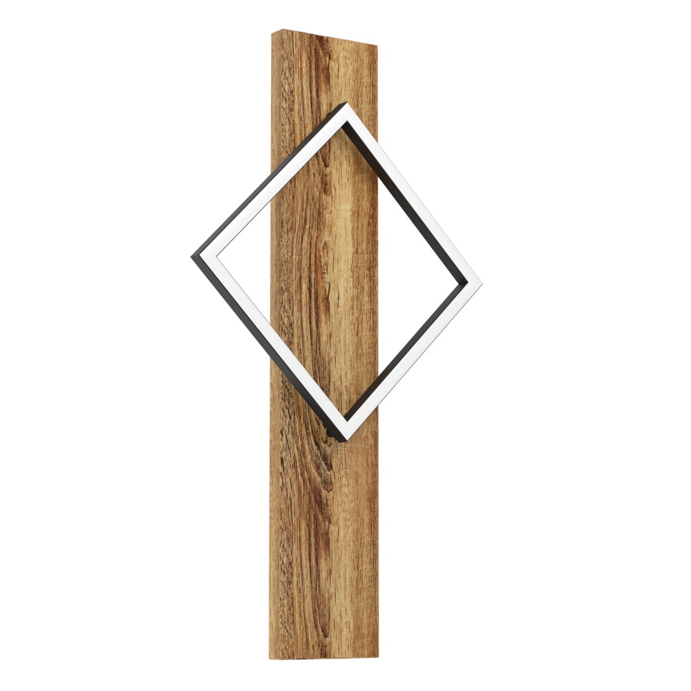 Eglo Design wandlampBoyal zwart met donker hout - 901934